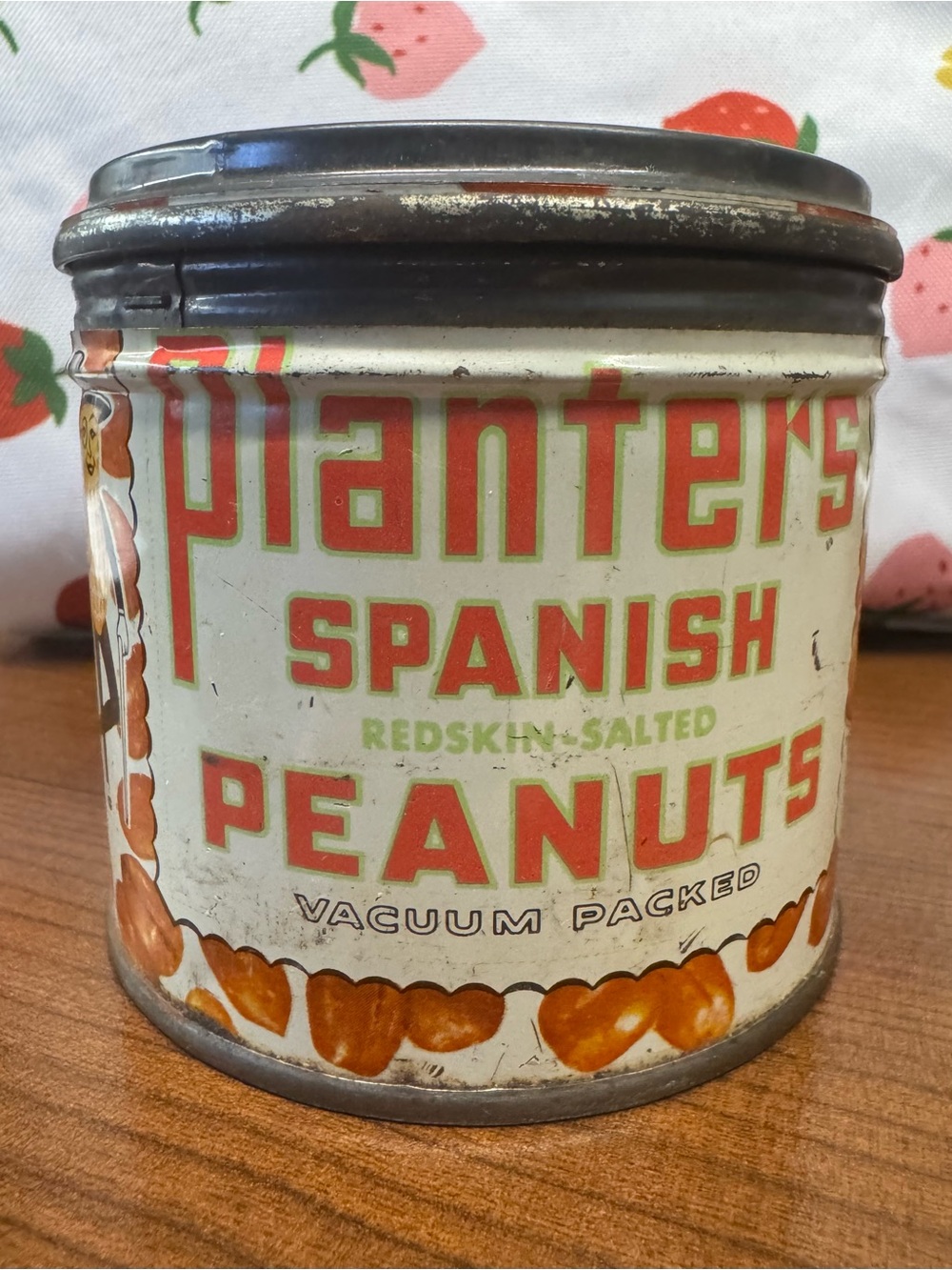 Vintage 50th Anniversary Spanish Planters Peanuts Tin U.S.A. 1950’s